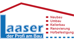 Herzlich willkommen bei LAASER-BAU Logo